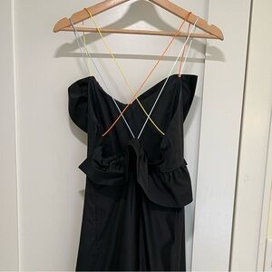 ANNA OCTOBER
Ruffle-trimmed cotton-poplin dress